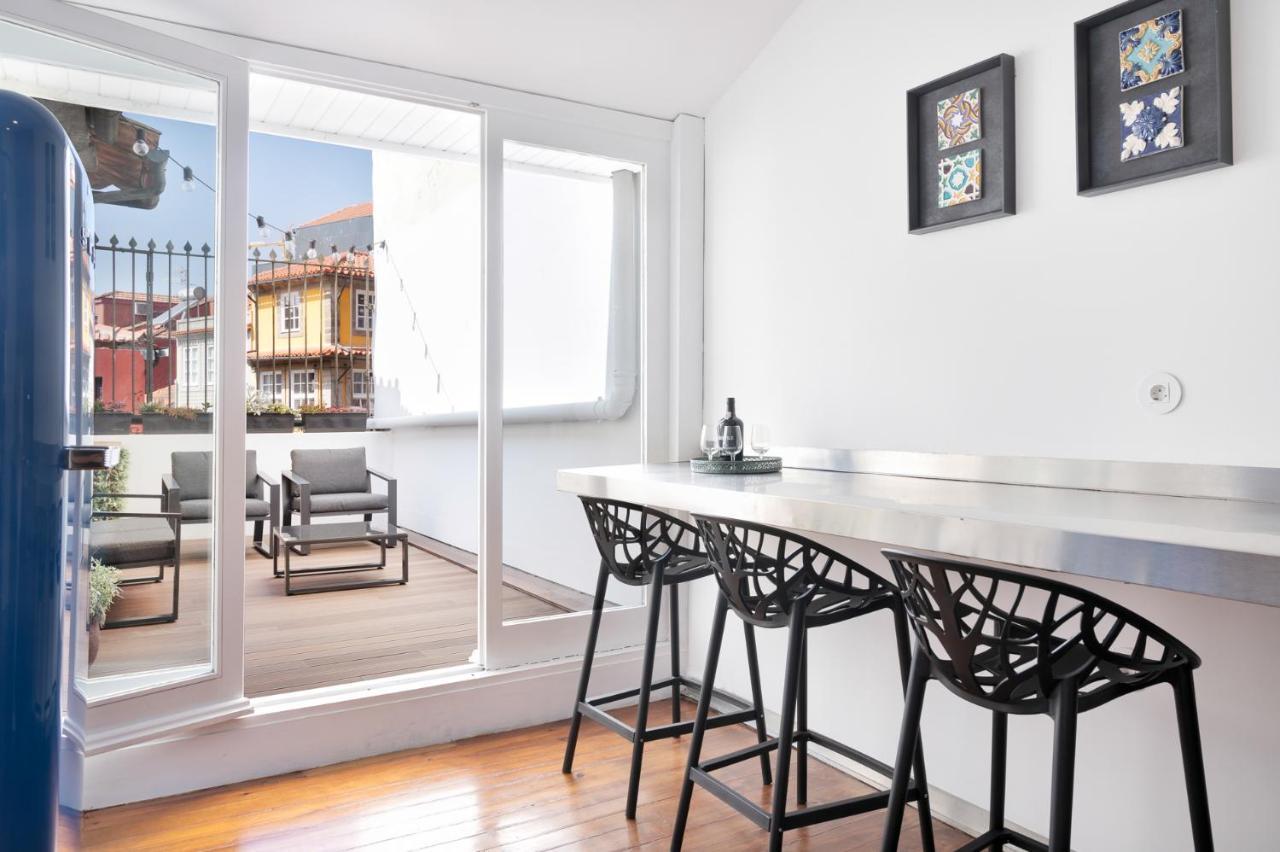 Apartmán Historical Penthouse At Cardosas Block Porto Exteriér fotografie