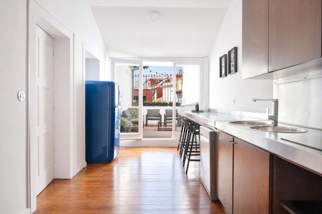 Apartmán Historical Penthouse At Cardosas Block Porto Exteriér fotografie